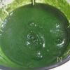 ホウレン草とお豆のグリーンカレー☆クリスマスツリー仕立ての工程2