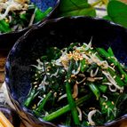 【茹でるだけ!!】塩だれしらすほうれん草