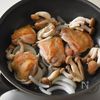 本鶏だしで簡単!鶏肉ときのこのクリーム煮の工程3