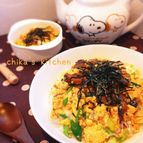 味付け不要♪さんまの蒲焼き缶で簡単柳川風丼♡