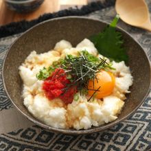 【やせ居酒屋つまみ】腸活・ばくだんとろろ明太