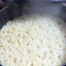 ストウブ鍋で炊く玄米ご飯