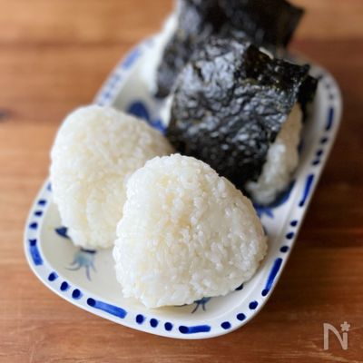 塩分0.5%で絶品になる「塩むすび」