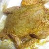 ピヨ鶉と丸鶏のカレーグリル○●○野菜カレー詰め○●○の工程1
