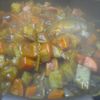 ピヨ鶉と丸鶏のカレーグリル○●○野菜カレー詰め○●○の工程2