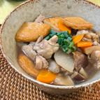 かんたん秋の味♡鶏けんちんうどん