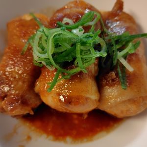 かめちゃん🐢の作ってみた!投稿(【肉巻き豆腐のねぎ生姜だれ】豆腐でかさまし♩満足おかず！)