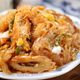 ご飯もりもりヘルシー和食🍚白滝のすき煮風とろとろ卵炒め😋