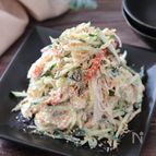 めちゃ旨サラダ♡切り干し大根とかにかまと胡瓜のごまマヨポン
