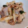 まゆのの作ってみた!投稿(【豚ばらと長芋の梅だれ炒め】7分！大葉とおかかの風味も◎)