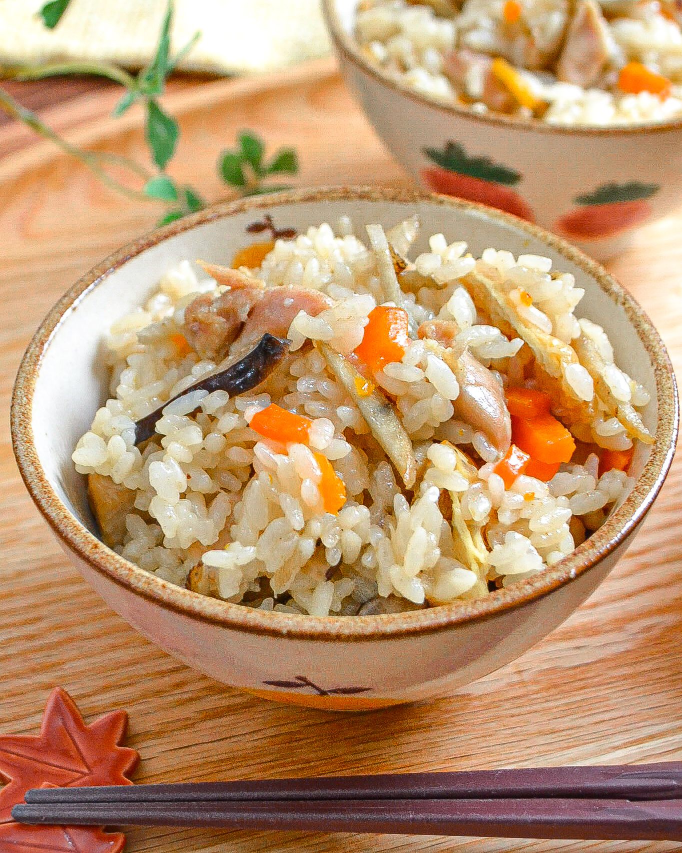 鶏ごぼうご飯 もどきご飯　30個 鶏ごぼうご飯 | レシピサイトNadia