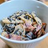 まゆのの作ってみた!投稿(蓮根とひじきとベーコン《カフェ風♡サラダ》)
