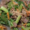 貧血予防！牛肉と小松菜のオイスター味噌炒めの工程6