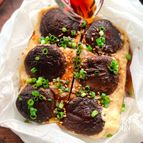 ☆ふわっふわ椎茸の肉敷き☆レンジで簡単◎
