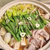 やあの作ってみた!投稿(【豚バラキャベツのもつ鍋風】焦がし醤油香る♬鍋の〆は辛麺風♡)