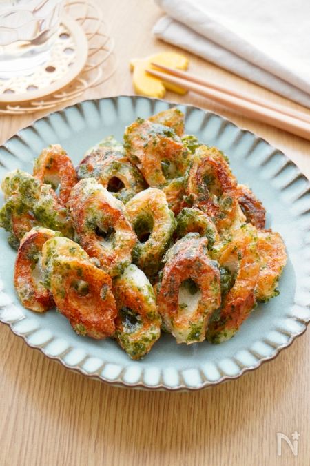 冷めてもおいしい！ちくわの磯辺揚げ