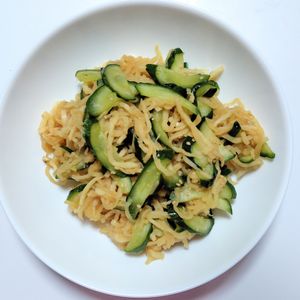 ふうかの作ってみた!投稿(『切り干し大根ときゅうりの酢の物』)