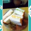 チョロリスの作ってみた!投稿(基本の3種サンドイッチ「たまご」「ツナ」「ハムチーズレタス」)