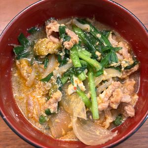 たかろの作ってみた!投稿(【12kgやせた管理栄養士考案】スープおかず♡豚キムチスープ)