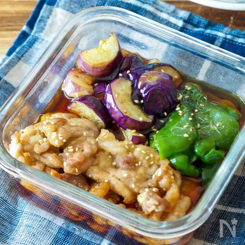 【豚こまと夏野菜の揚げ浸し】食欲がなくても食べられる！