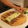 サンマ梅しそチーズロールの工程2