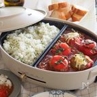 ＜BRUNO＞ごはんがすすむ肉詰めトマト×パセリバターライス