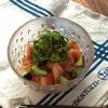 laurireの作ってみた!投稿(トマトと胡瓜のキムチ和え)