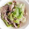 さめの作ってみた!投稿(【豚肉とレタスのうま塩だれ炒め】)