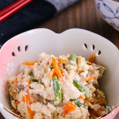 レンジで簡単!ふんわり溶けるような美味しさ♪【コク旨白和え】