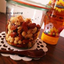 ローストナッツの蜂蜜漬け♬