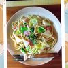 チョロリスの作ってみた!投稿(たけのことキャベツのかんたん和風パスタ)