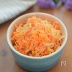 お弁当の彩にぴったり♪　人参の明太きんぴら