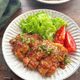 【鶏もも肉のおかか照り焼き】かつお節ソースでうま味増し！