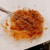 豆腐入りでヘルシー【つくねの大葉巻き  梅肉ソース】の下準備