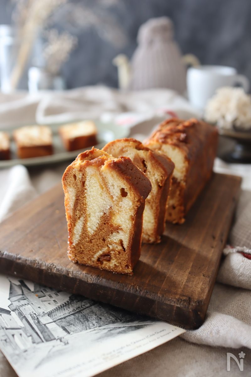 キャラメルマーブルパウンドケーキ by hoppe レシピサイト Nadia ナディア プロの料理家の