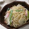 はなの作ってみた!投稿(簡単にもう1品☆具材を炒めて美味しさアップのパスタサラダ)