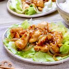 ２段階マヨでしっとり柔らか♡『鶏むね肉の照りマヨチキン』