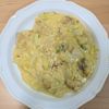 ゆいの作ってみた!投稿(ノンバター！チーズでコク♡白菜と鶏肉のカレーとろみクリーム煮)