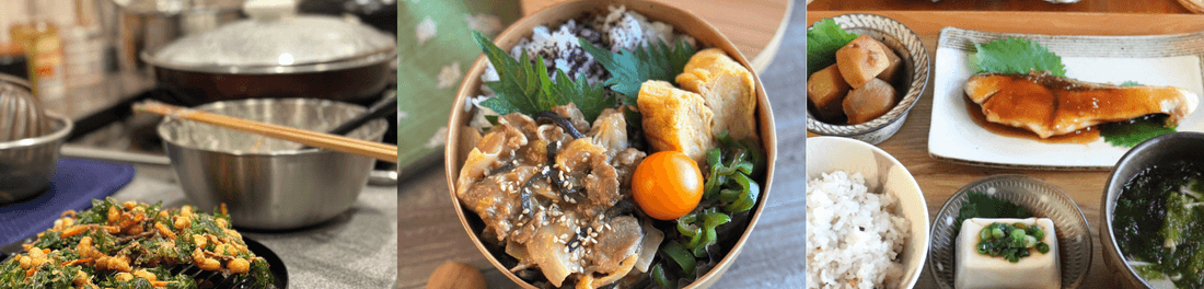 旬食材つかった栄養バランスごはん