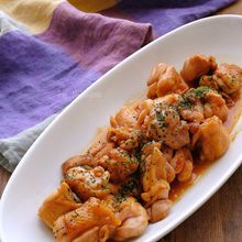 鶏肉のレモンバター照り焼き