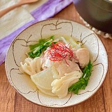 体ポカポカ栄養満点♪参鶏湯風スープ