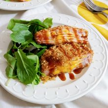 萌え断なおかず!見た目でびっくり!ミルフィーユチーズハムカツ