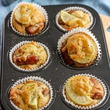 簡単絶品！じゃがチーズのお食事マフィン！バター不使用！