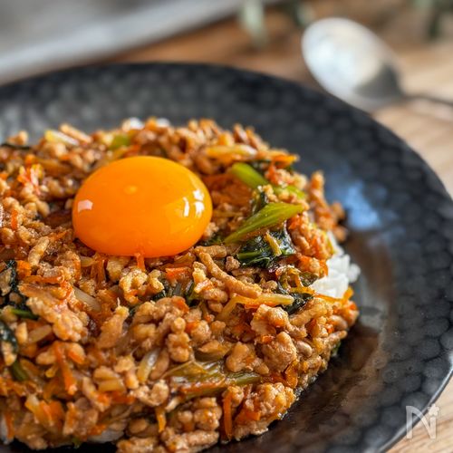 【ワンパンお手軽】ビビン丼