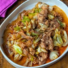 食材2つ♡【豚バラとキャベツの回鍋肉風炒め】