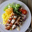 自宅で簡単カフェごはん！【和風チキンオーバーライス】
