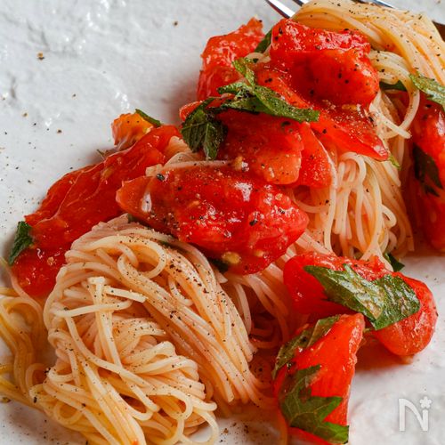 【夏はこれ】レモン香る、さっぱり冷たいトマトのスパゲッティ