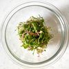 モッツァレラチーズのザーサイ薬味サラダの工程2