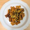 ゆいの作ってみた!投稿(【鶏肉とかぼちゃのカレーマスタードソース】想像を超える…！)