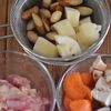鶏もも肉と根菜のほっこり煮物【作り置き】の工程1
